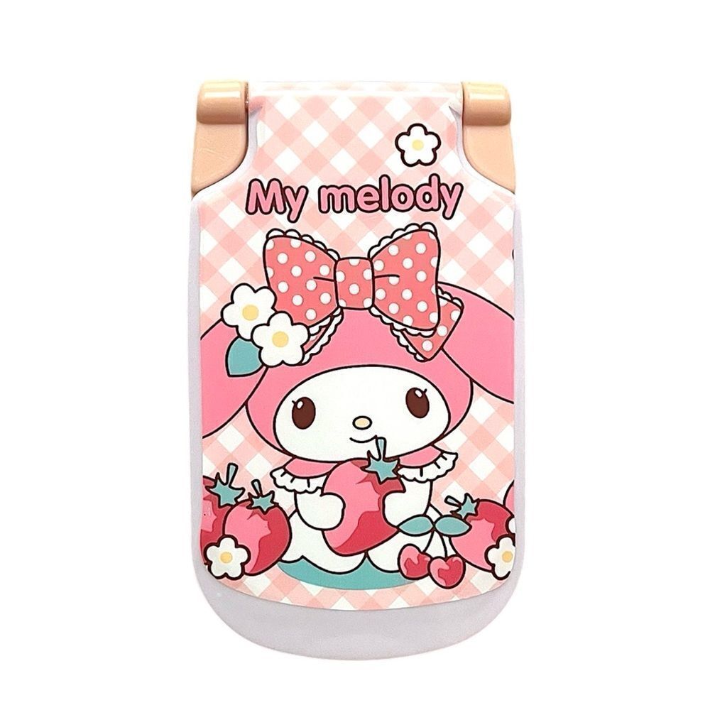 🤯5/$25🤯 My Melody Beige Fold Over Mirror With Comb NWT